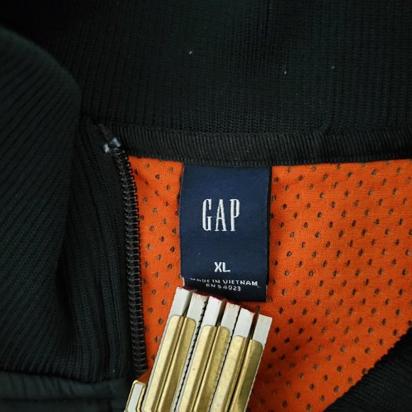 GAP Jackets & Coats Vintage Gap Track Jacket Xl Retro Blue White